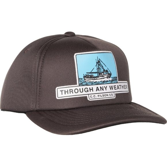 FILSON Harvester Fish "Through Any Weather" Cap/Hat One Size NEW RARE - Picture 1 of 3